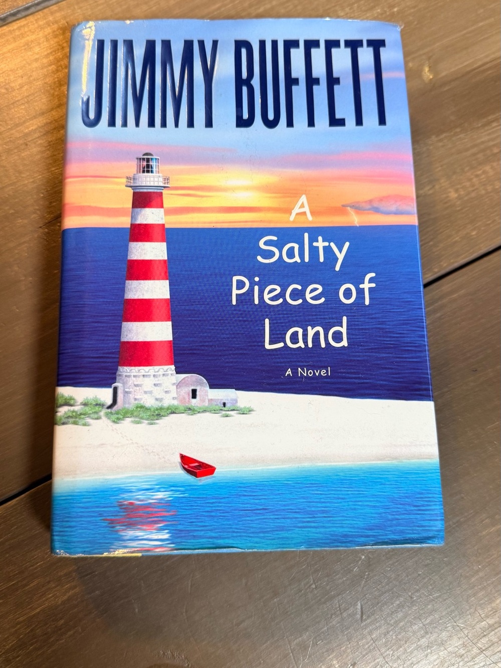 SEO Title

A Salty Piece of Land by Jimmy Buffett Hardcover Novel First Edition